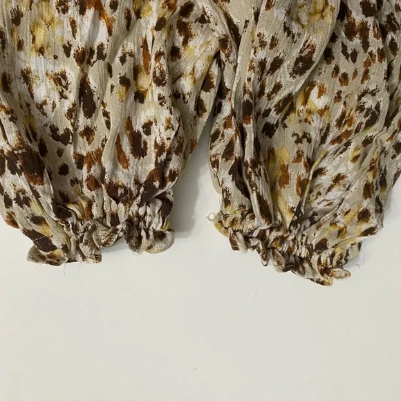 Gimmicks The Buckle Pieced Woven Lace Blouse Women’s size Small - Picture 14 of 16